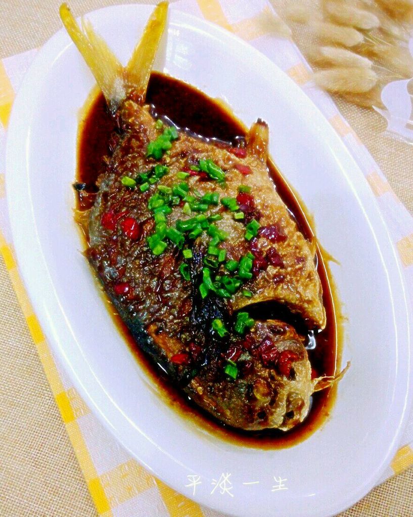 红烧金鲳鱼料酒排骨汤可以放海带吗图片
