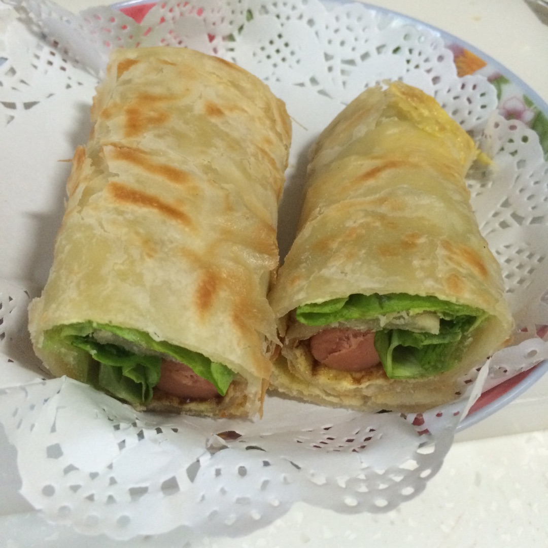 鸡蛋饼怎么做_鸡蛋饼的做法_豆果美食