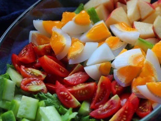 减肥健康蔬菜沙拉的做法_【图解】减肥健康蔬