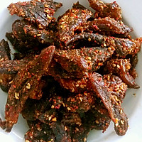 自制麻辣牛肉干的做法图解1