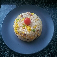 广式香肠炒饭的做法图解1