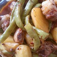 四季豆土豆烧排骨的做法图解1