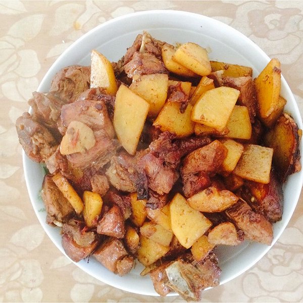 Gemini_mac的鸡肉炒土豆做法的学习成果照