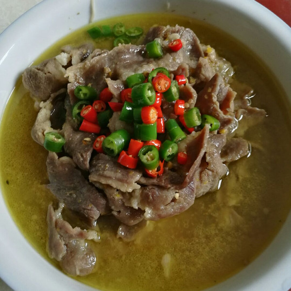 IFYOUbdgn的酸汤做法丨酸酸开胃超辣辣【微驴肥牛肉馅饺子图片