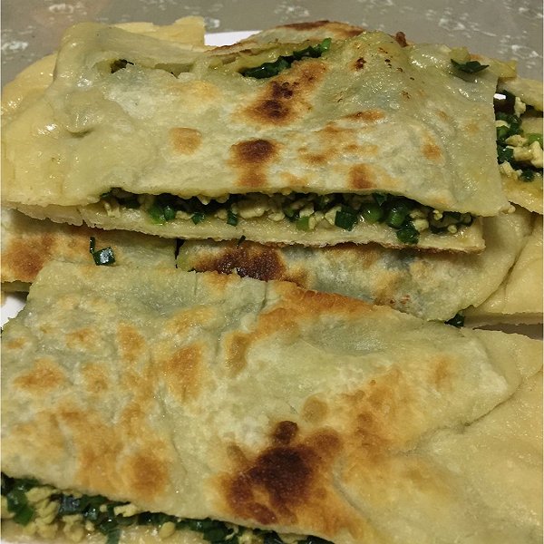 静之厨的韭菜鸡蛋馅饼做法的学习成果照