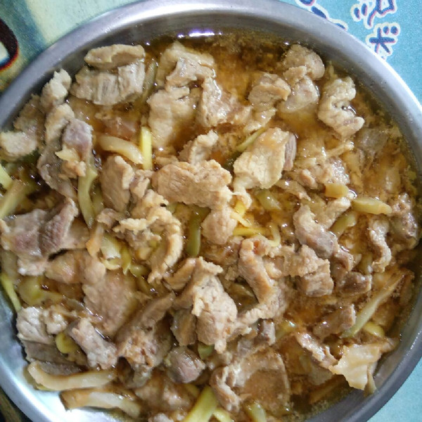 榨菜蒸猪肉