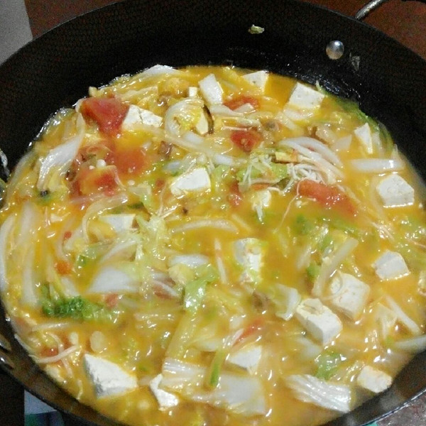 西红柿做法白菜汤的奶油豆腐动物哪个好吃图片