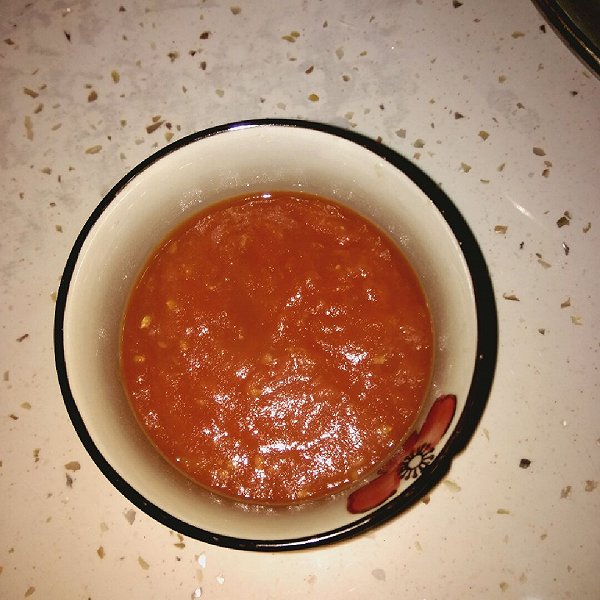 倪妮小鼻涕泡的自制番茄酱做法的学习成果照