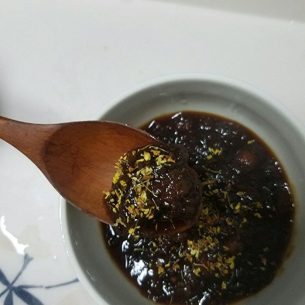 黑糖桂花山楂酱