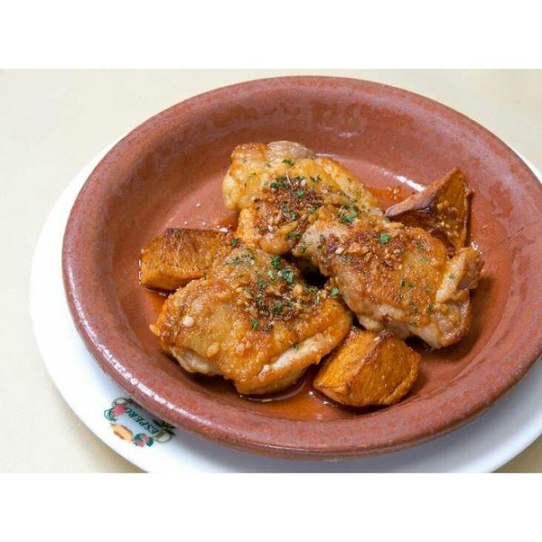 美味沙力克的西班牙蒜香烤鸡做法的学习成果照