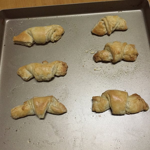 笀淉覀洣蕗的起酥牛角包做法的学习成果照