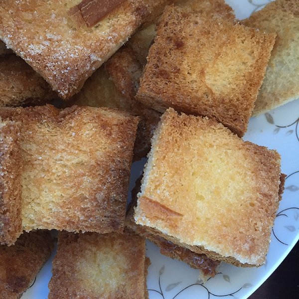 小丑瑜的【香脆黄油吐司条】做法的学习成果照