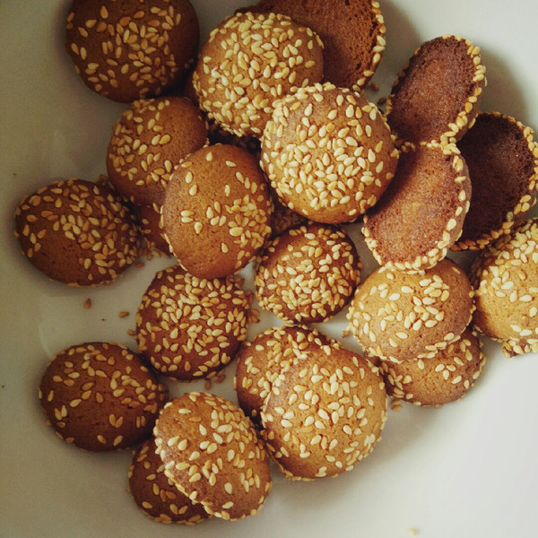 芝麻蛋香小饼