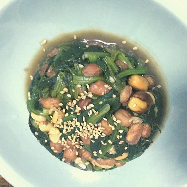 _连翘er、的陈醋菠菜花生米~分分钟搞定的快手