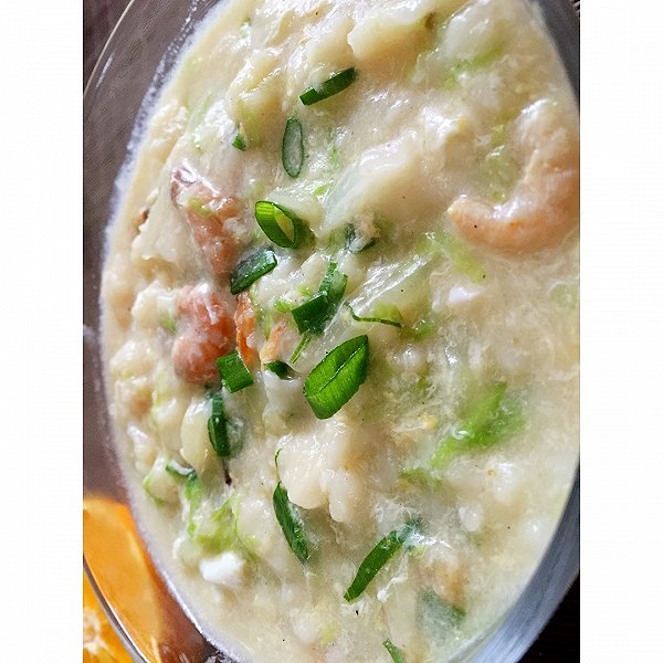 Cythina的白菜海米疙瘩汤做法的学习成果照