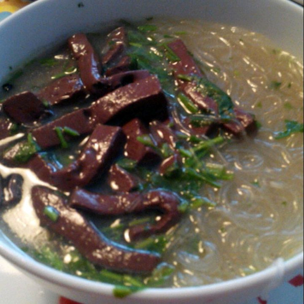 鸭血粉丝汤的做法教程