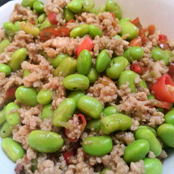青豆炒肉怎么做最有营养