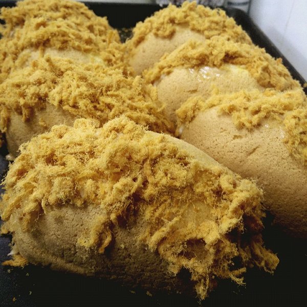 糖糖cake的肉松面包做法的学习成果照_豆果美食