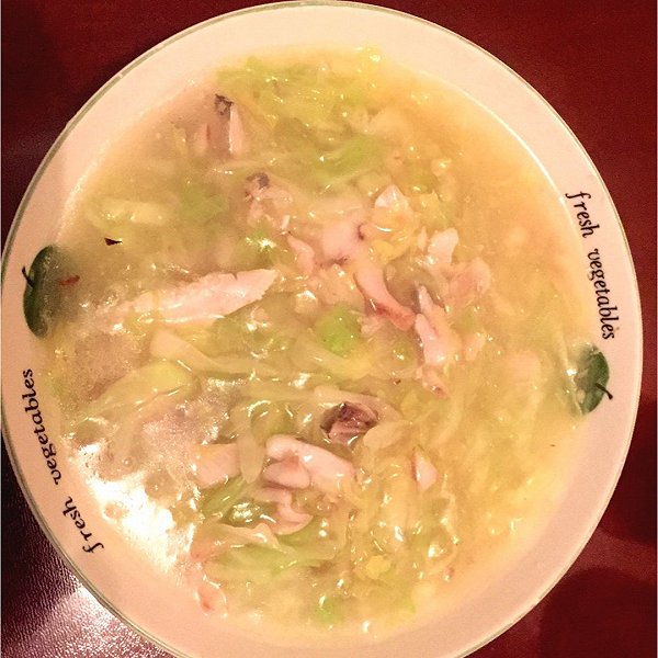 之乎者也seyi的包菜鲳鱼羹做法的学习成果照