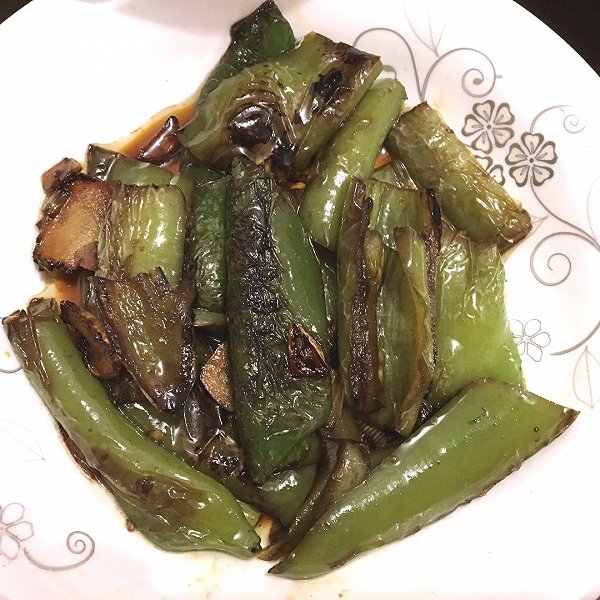 冰比冰水冰ilcg的虎皮尖椒做法的学习成果照_