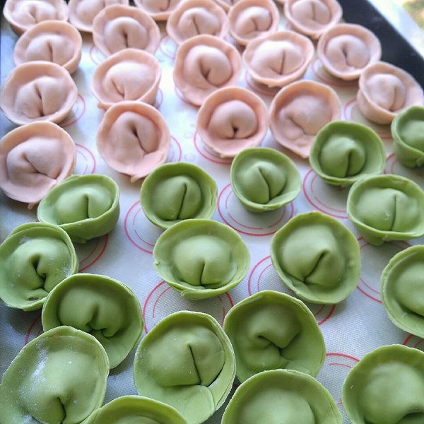 微笑89yu的蔬菜饺子做法的学习成果照