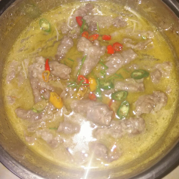 小鹅蛋jx的酸汤香葱丨酸酸开胃超辣辣【微体兔肥牛煎丸子吃了不消化图片