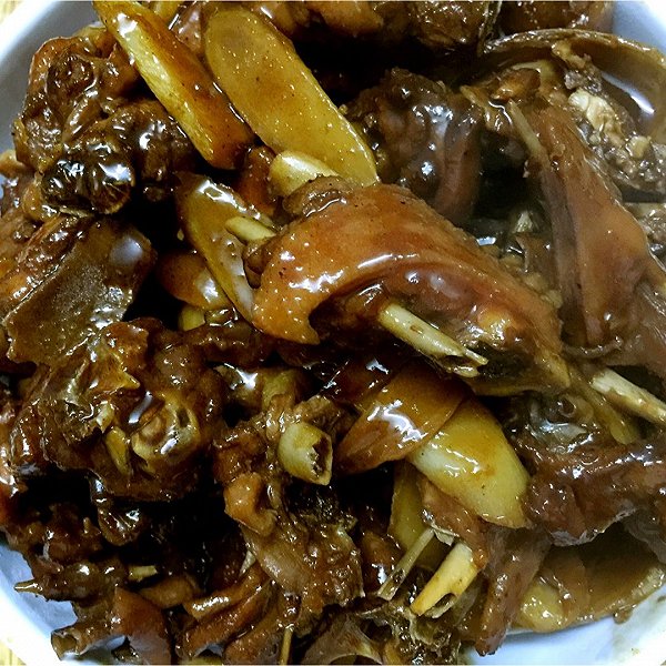 虹韵9的梅子酱紫姜焖鸭做法的学习成果照_豆果美食