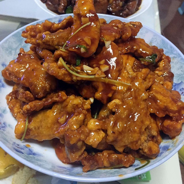 38镀5的东北锅包肉番茄酱版做法的学习成果照