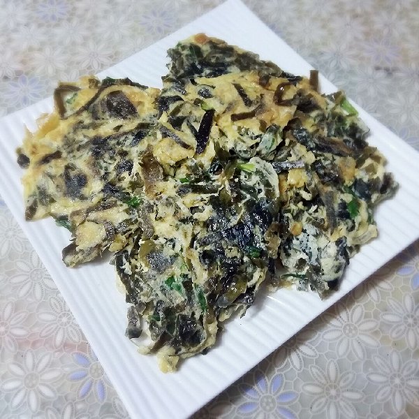 isY的海带炒蛋做法的学习成果照_豆果美食