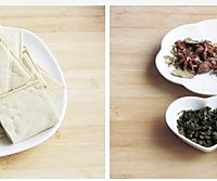 茶香卤豆腐干的做法图解1